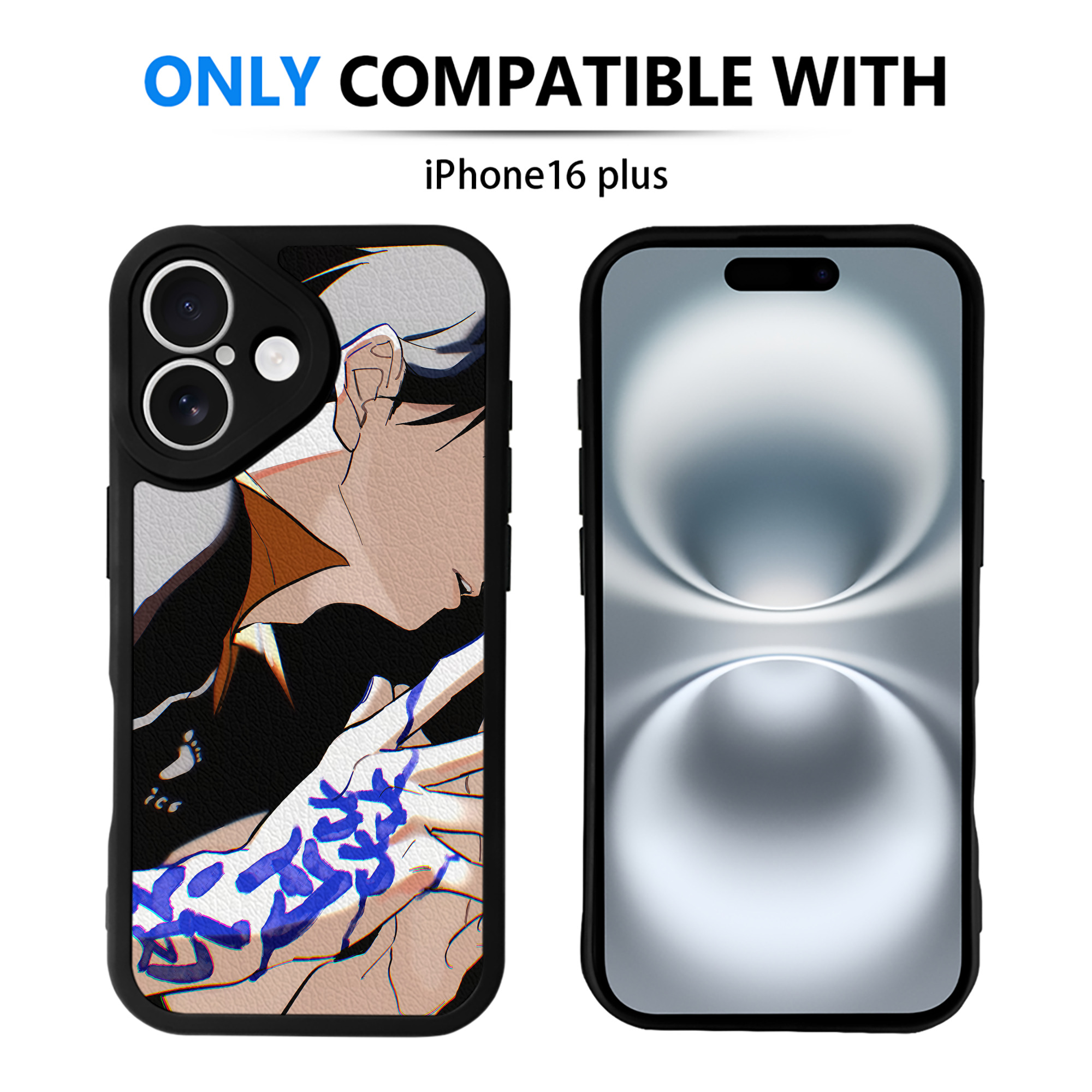 （画像用） ハイキュー!! Haikyu!! 【iPhone 16シリーズ対応】シリコンスマホケース（レザー調） 材質：シリコン